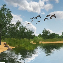3D игра «Охота на уток»
